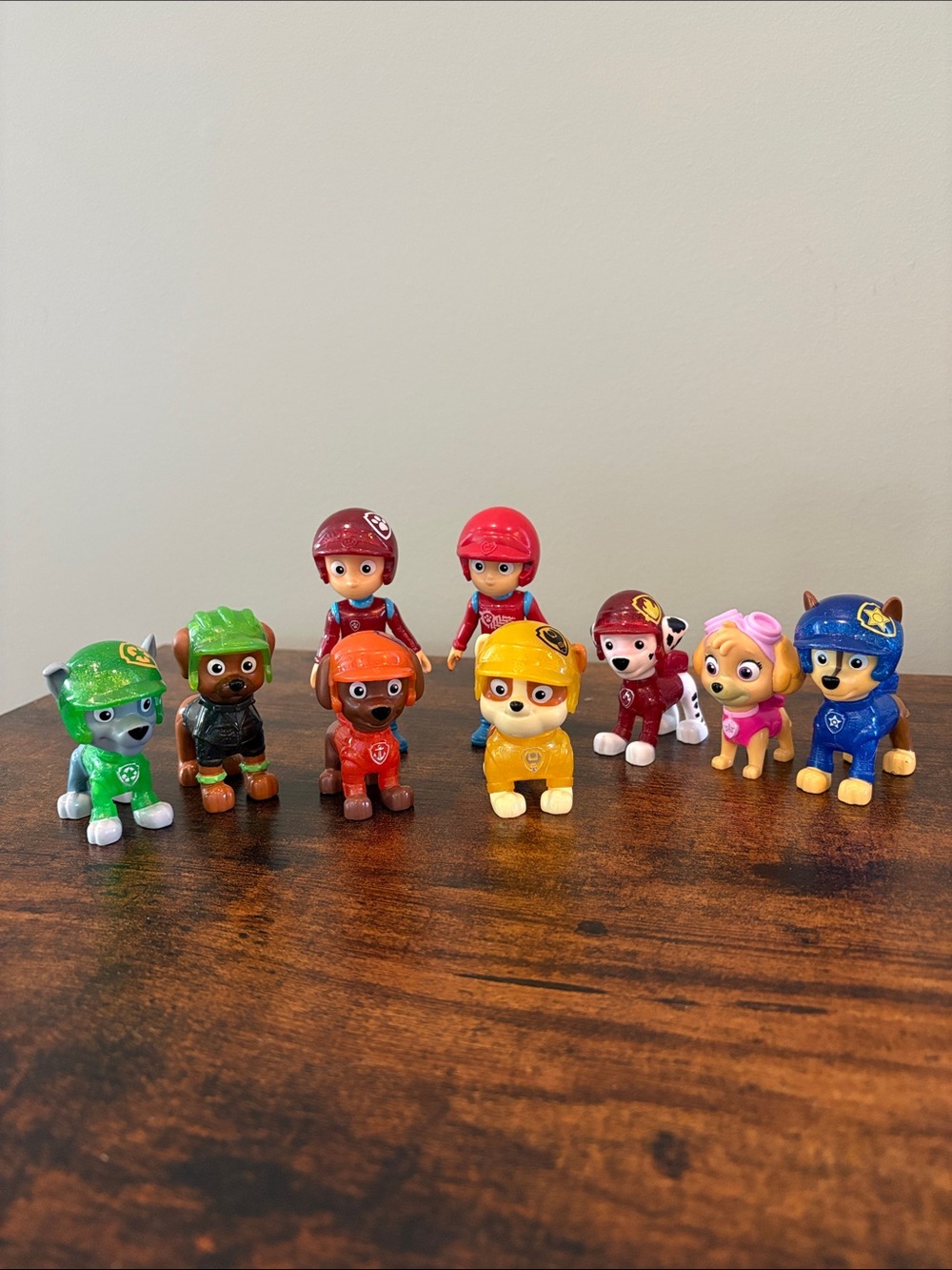 Paw Patrol‎ Mini Rescue Figures - Multicolor Kids Toy Set Ryder, Chase, Rubble
